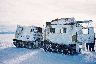 Travelling by hagglund on Frozen Sea Ice.jpg