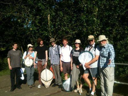NHM team led by Dick Vane Wright about to brave the wilds of Bingley Island.jpg