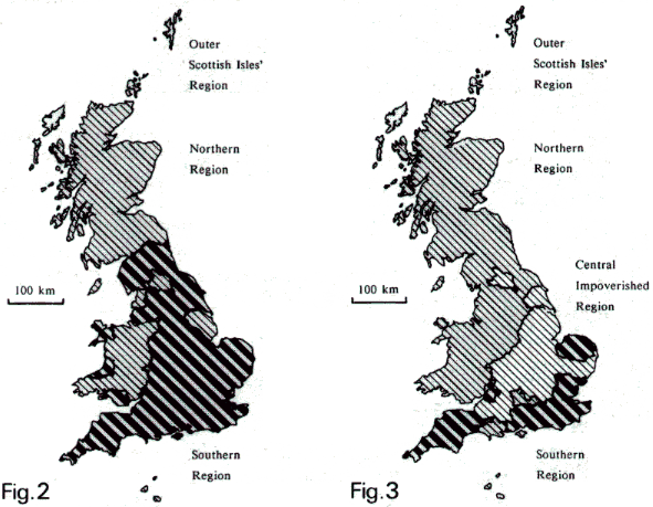 British bumble bee regions