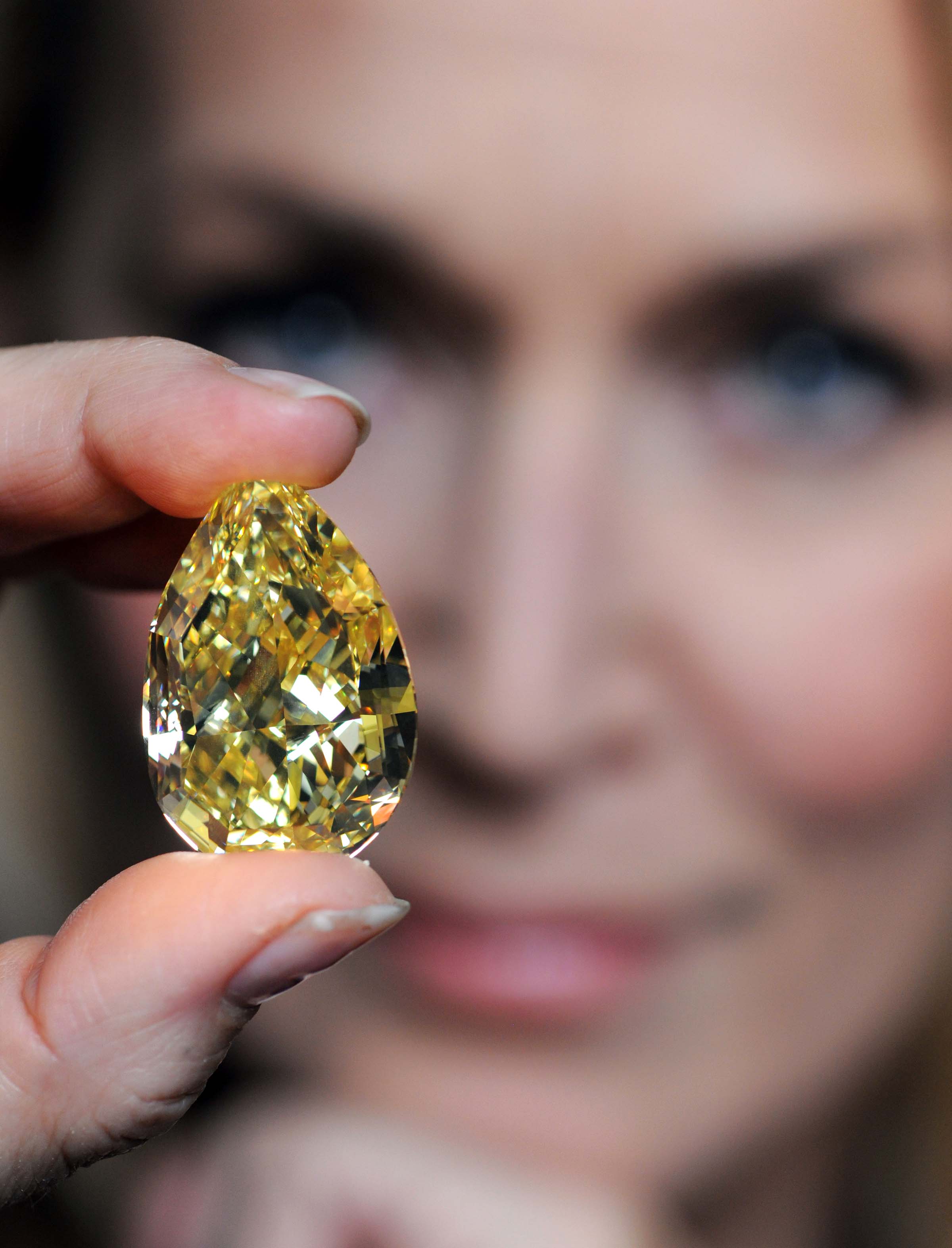 Biggest Yellow Diamond