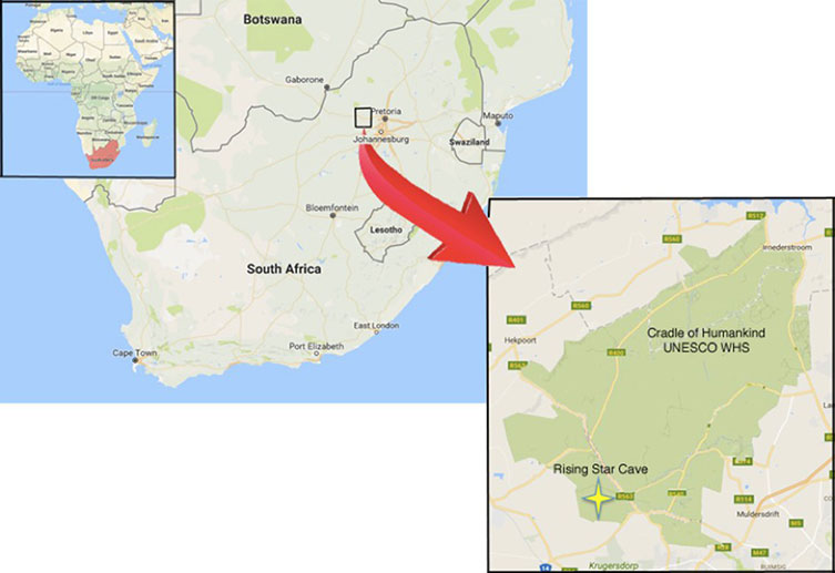 Maps of South Africa and the African continent