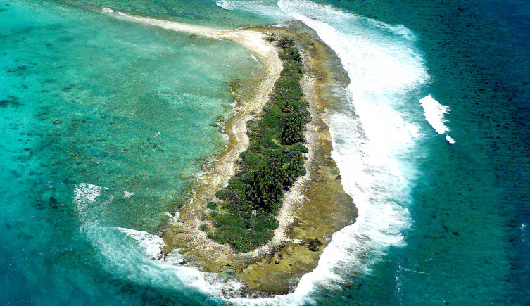 West Island in the Chagos Archipelago