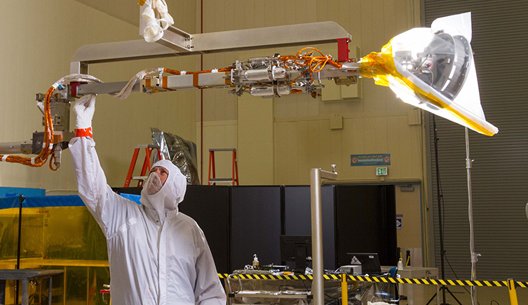 OSIRIS-REx sampling arm
