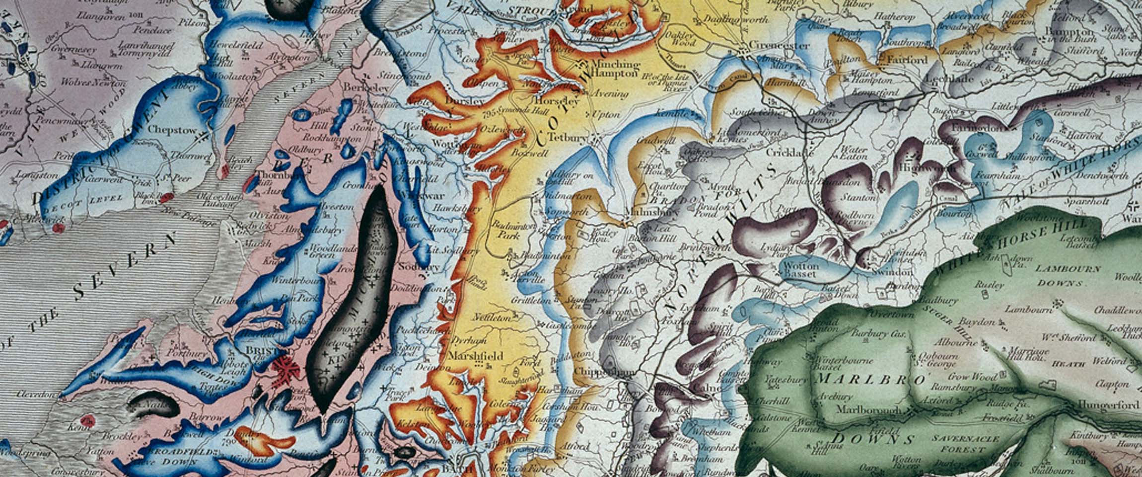 William Smith’s geological map of Great Britain