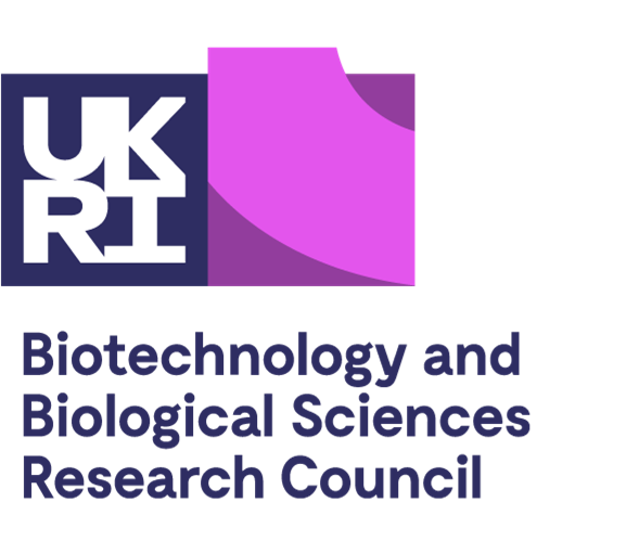 Logo for the UKRI Biotechnology and Biological Sciences Research Council