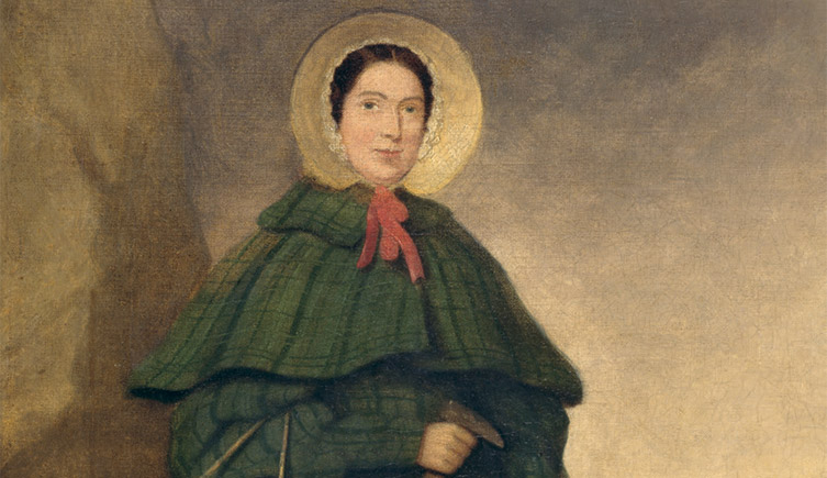 A potrait of Mary Anning