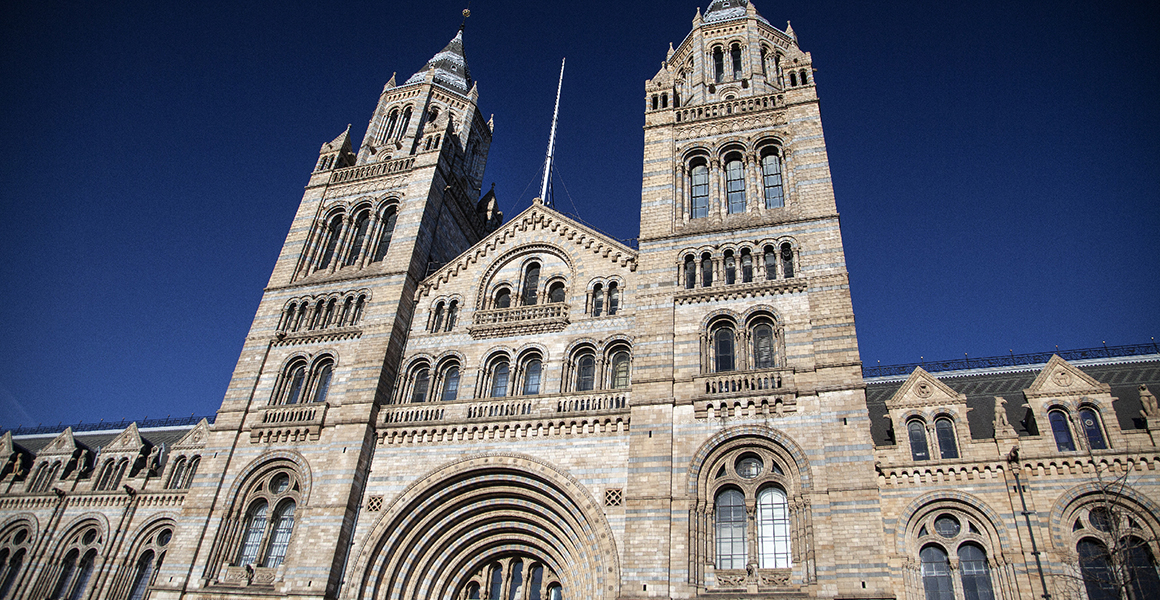 Exterior view of the Natural History Museum's Waterhouse building