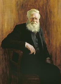 Alfred Russel Wallace (1823–1913).