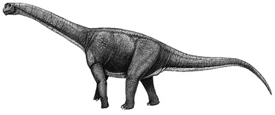 An artist's impression of Aragosaurus