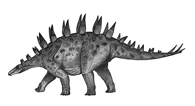 An artist's impression of Chungkingosaurus