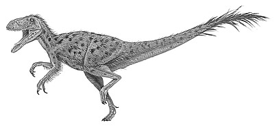 An artist's impression of Eotyrannus