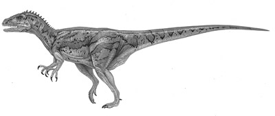 An artist's impression of Fukuiraptor