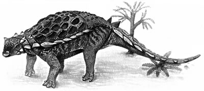An artist's impression of Gargoyleosaurus