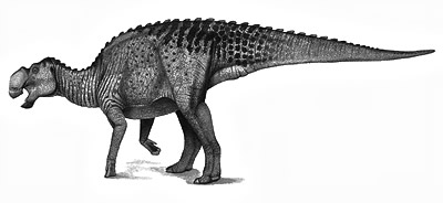 An artist's impression of Gryposaurus