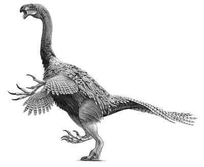 An artist's impression of Nothronychus