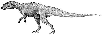 An artist's impression of Sinraptor