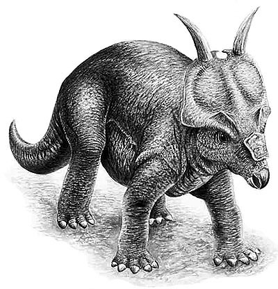 An artist's impression of Achelousaurus