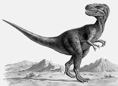 An artist's impression of Alectrosaurus