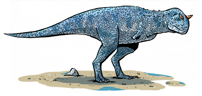 An artist's impression of Carnotaurus