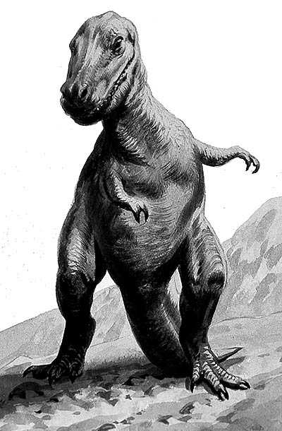 An artist's impression of Daspletosaurus