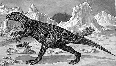 An artist's impression of Dryosaurus