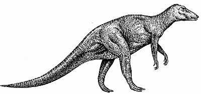 An artist's impression of Edmontosaurus