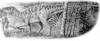 An artist's impression of Rhabdodon