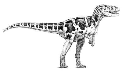 An artist's impression of Torvosaurus