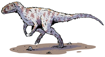 An artist's impression of Yutyrannus