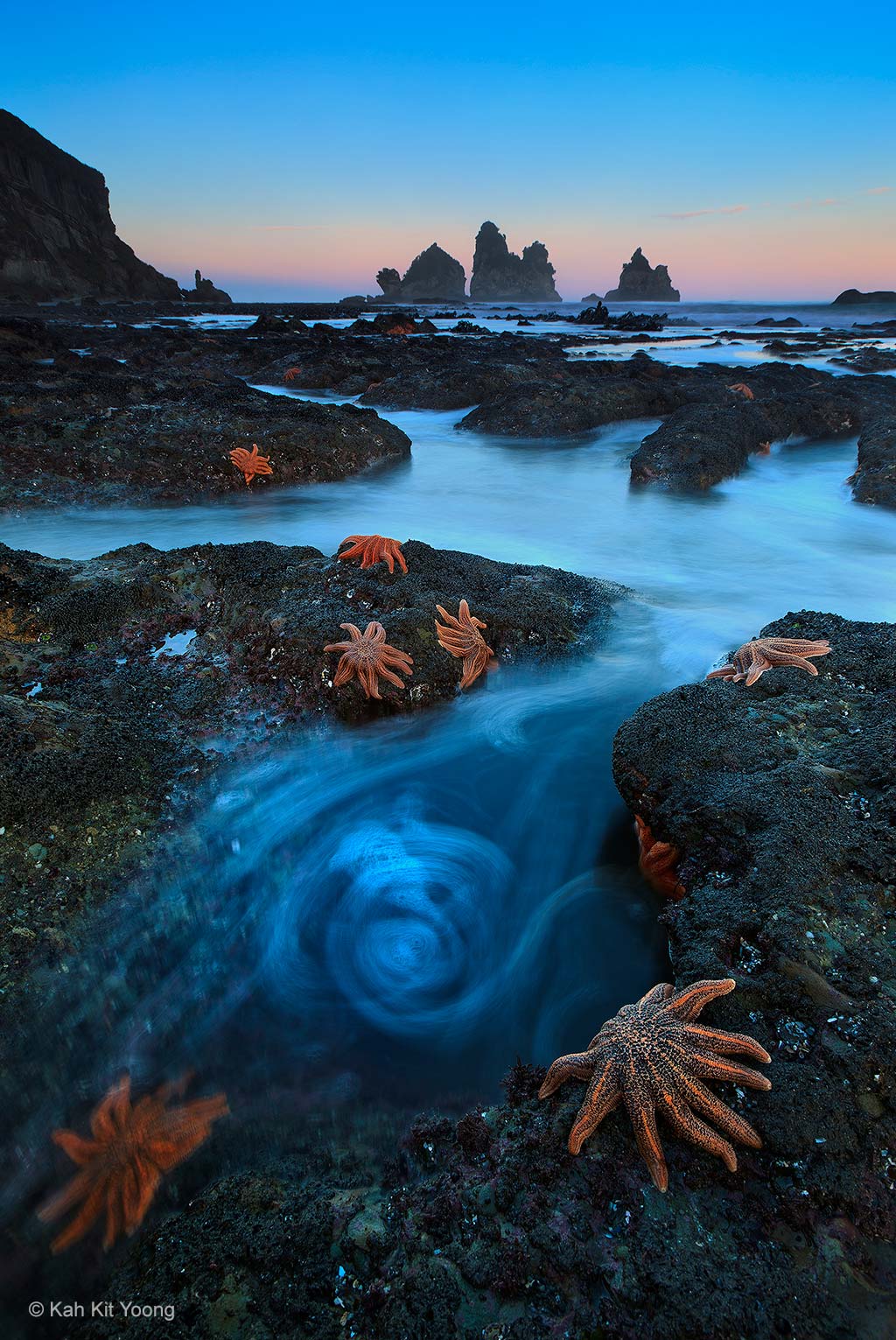 Dawn stars
