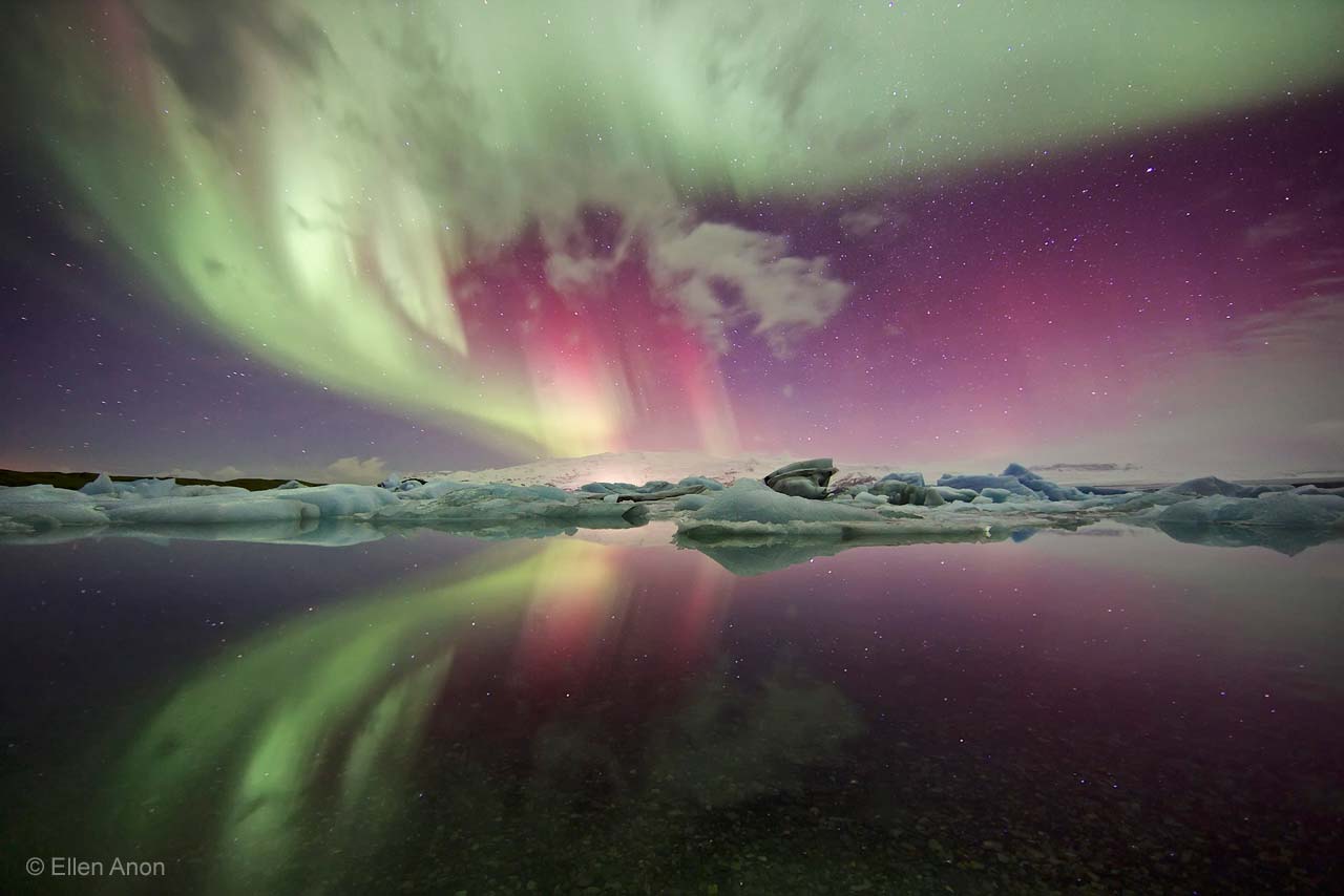 Ice aurora