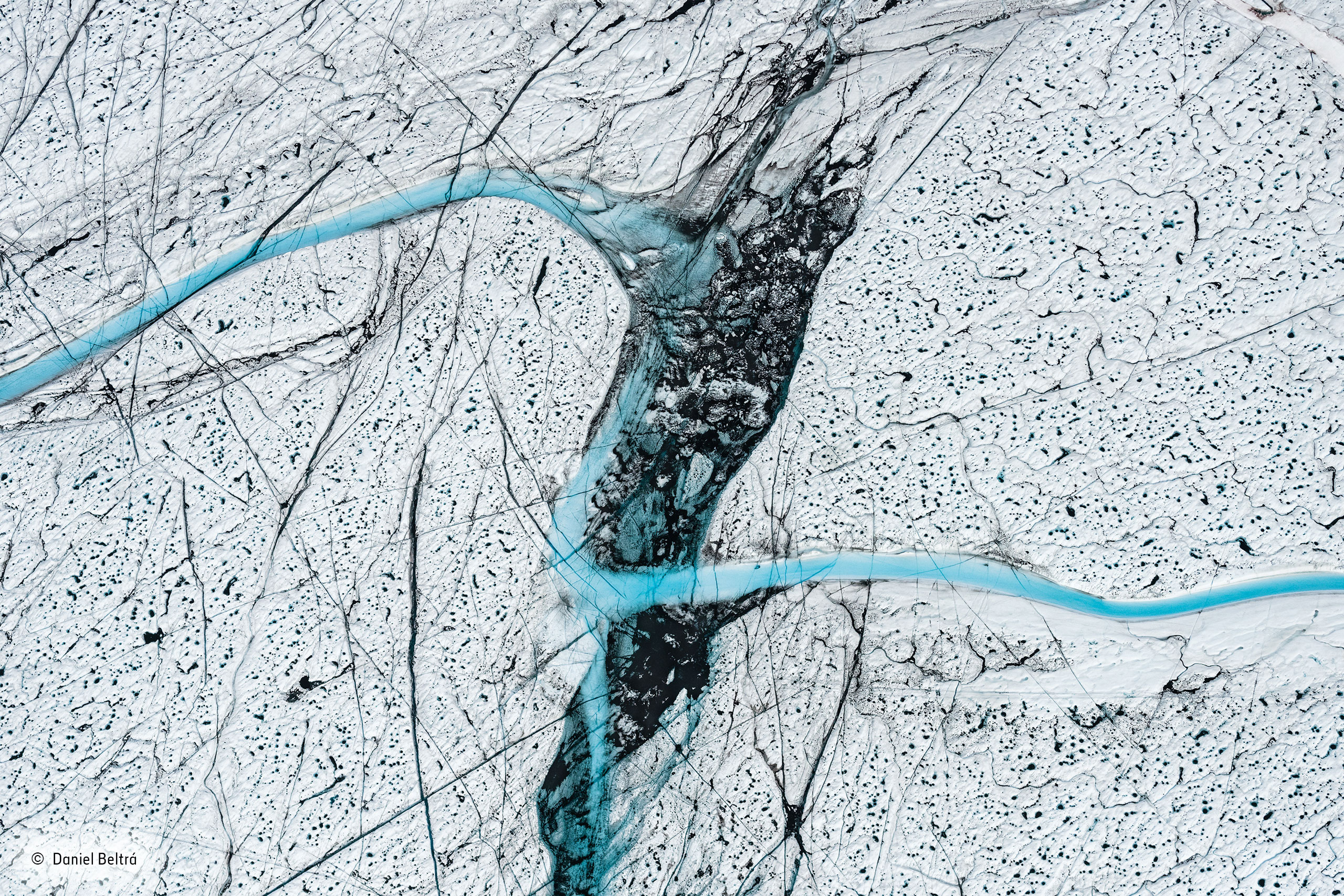 Black snow Daniel Beltrá From the Sky Wildlife Photographer of