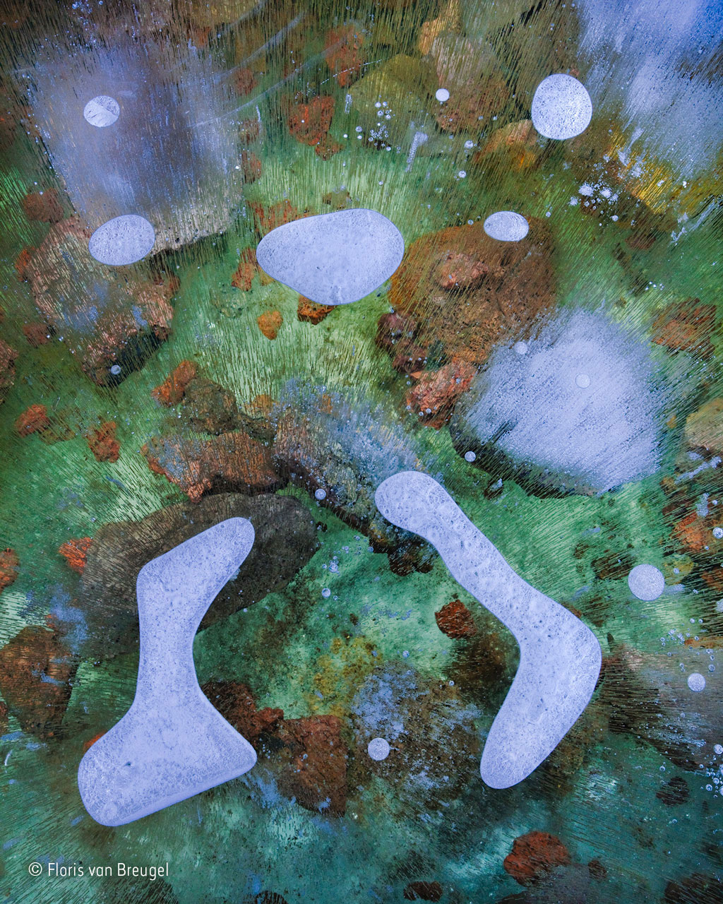 Ice-cave art