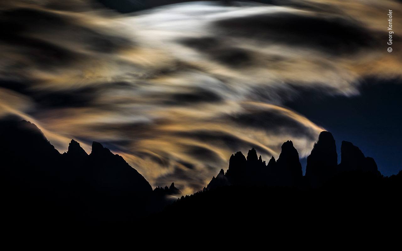 Dolomites by Moonlight