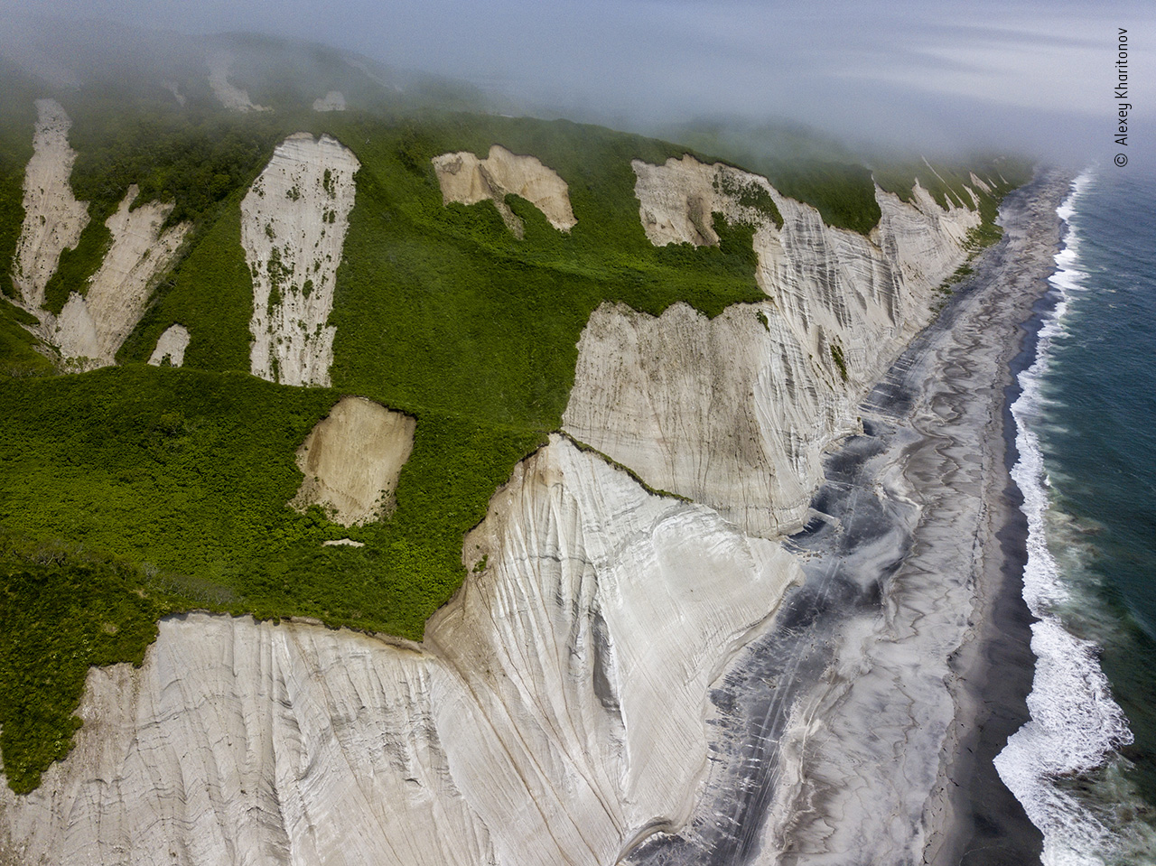 The White Cliffs of Iturup